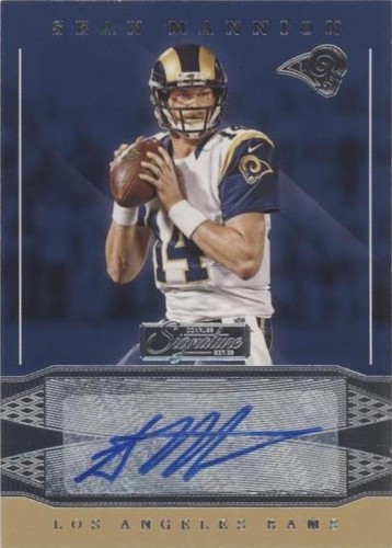 2016 Panini Donruss Signature Series Sean Mannion #58
