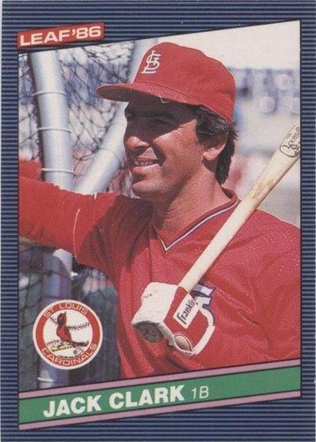 1986 Leaf Canadian - Jack Clark #96