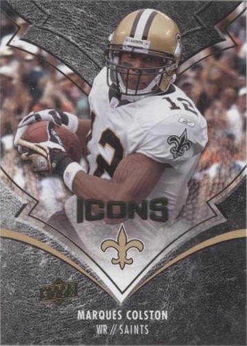 2008 Upper Deck Icons Marques Colston #63
