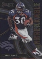 2020 Panini Select Terrell Davis #U20