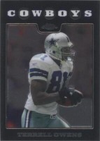 2008 Topps Chrome Terrell Owens #TC76