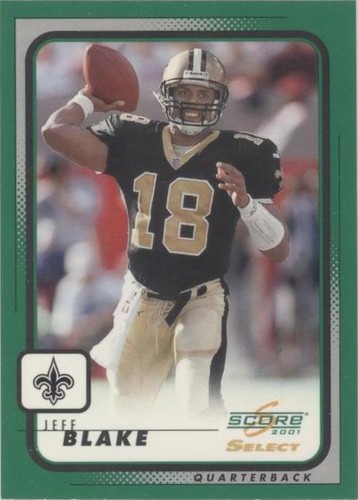 2001 Score Select Jeff Blake #127