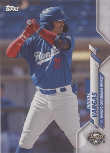 2020 Topps Pro Debut - Miguel Vargas #PD-98