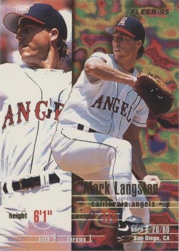 1995 Fleer - Mark Langston #228