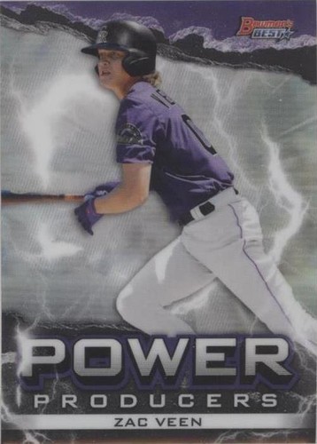 2021 Bowman's Best #75 Zac Veen Refractor | eBay