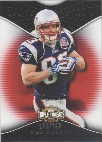 2009 Topps Triple Threads Wes Welker #65
