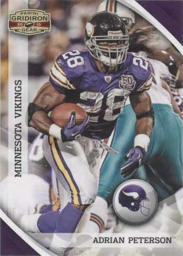 2010 Panini Gridiron Gear Adrian Peterson #79