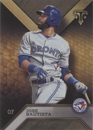 2016 Topps Triple Threads - Jose Bautista #91