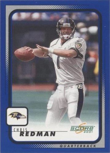 2001 Score Chris Redman #12