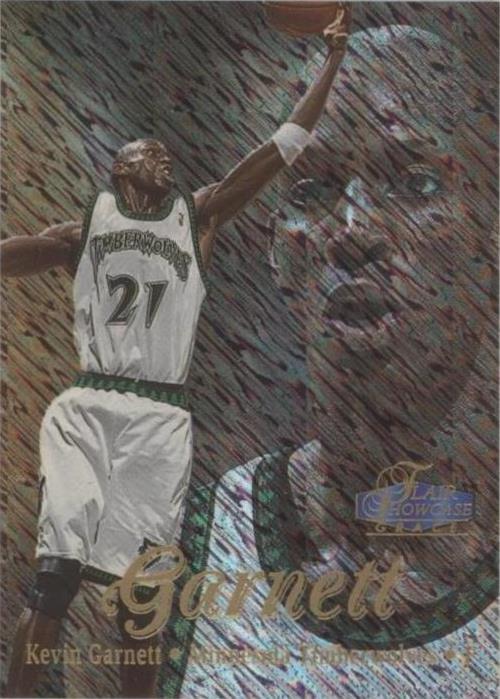 1997-98 Flair Showcase - Kevin Garnett #4