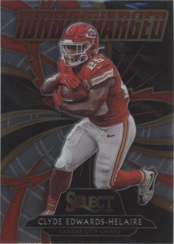 2020 Panini Select Clyde Edwards-Helaire #T18