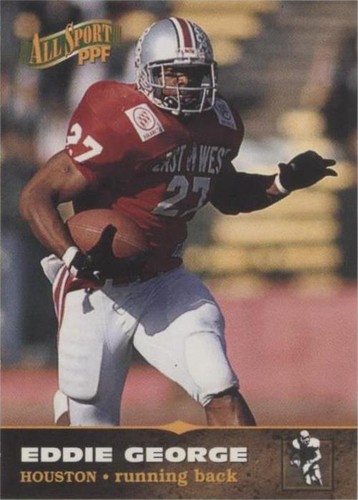 1996 Score Board All Sport PPF Eddie George #45