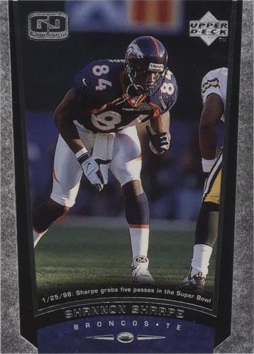 1998 Upper Deck Shannon Sharpe #100