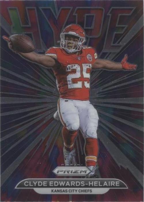 2021 Panini Prizm Clyde Edwards-Helaire #H-13