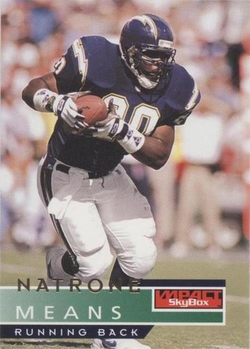 1995 Skybox Impact Natrone Means #126