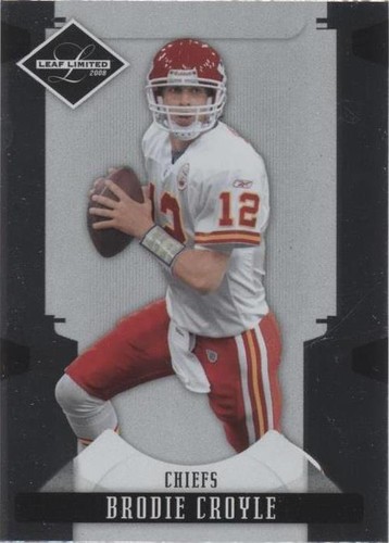 2008 Leaf Limited Brodie Croyle #50