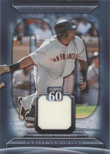 2011 Topps - Pablo Sandoval #T60R-PS