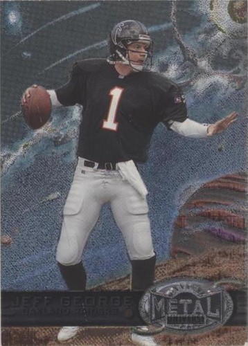 1997 Skybox Metal Universe Jeff George #102