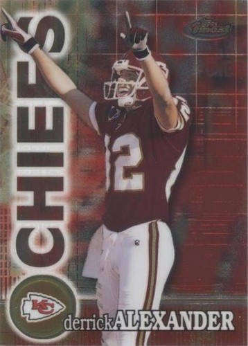2000 Topps Finest Derrick Alexander #23