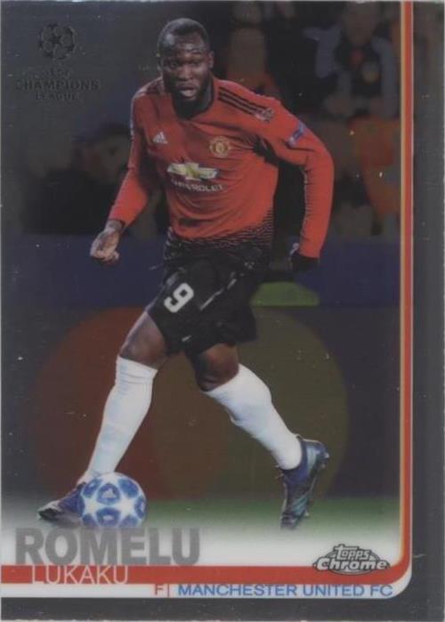 2018-19 Topps Chrome UCL Romelu Lukaku #55