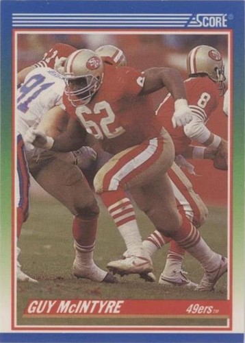 1990 Score Guy McIntyre #354