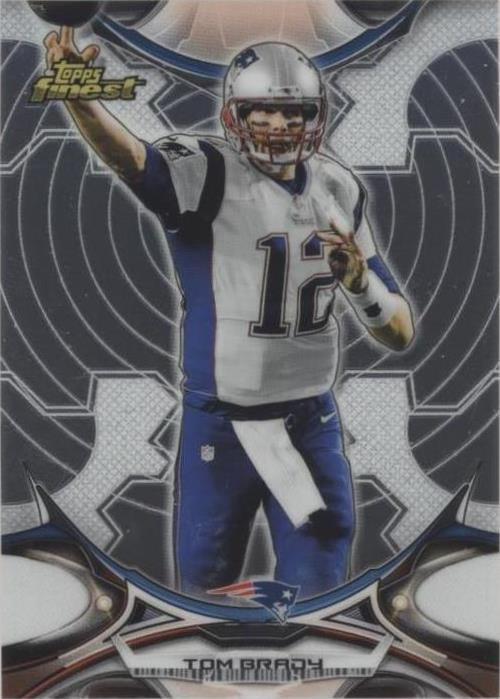Topps Finest Tom Brady #140 2015