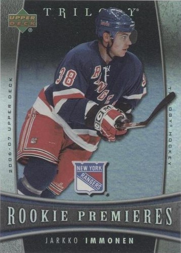 2006-07 Upper Deck Trilogy - Jarkko Immonen #136