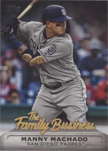 2019 Topps Update Series - Manny Machado #FB-18
