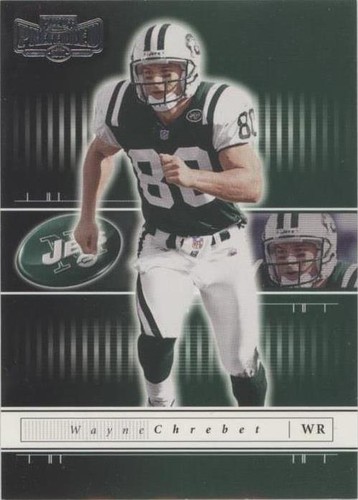 2001 Playoff Preferred Wayne Chrebet #35
