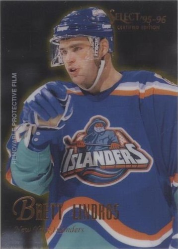1995-96 Select Certified Edition - Brett Lindros #61