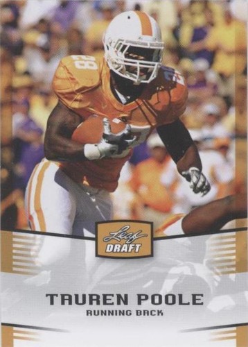 2012 Leaf Draft Tauren Poole #47