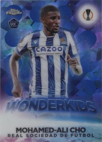 2022-23 Topps Chrome Sapphire Edition UEFA Club Competitions Mohamed-Ali Cho #W-11
