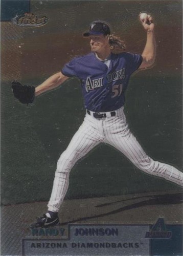 1999 Topps Finest - Randy Johnson #185