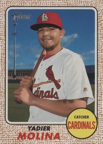 2017 Topps Heritage - Yadier Molina #77