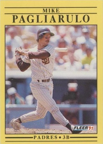 1991 Fleer - Mike Pagliarulo #537