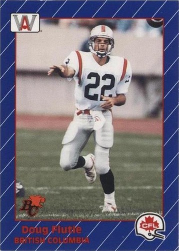 1991 All World CFL Doug Flutie #7