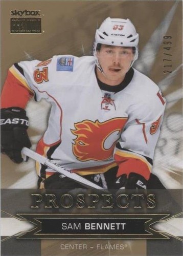 2015-16 Upper Deck Fleer Showcase - Sam Bennett #S21