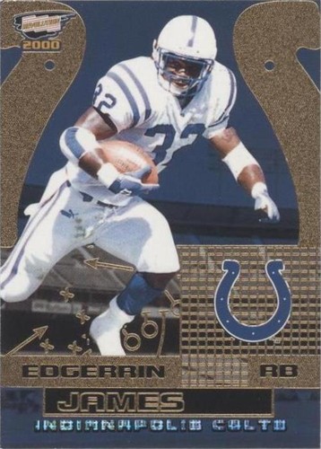 2000 Pacific Revolution Edgerrin James #38