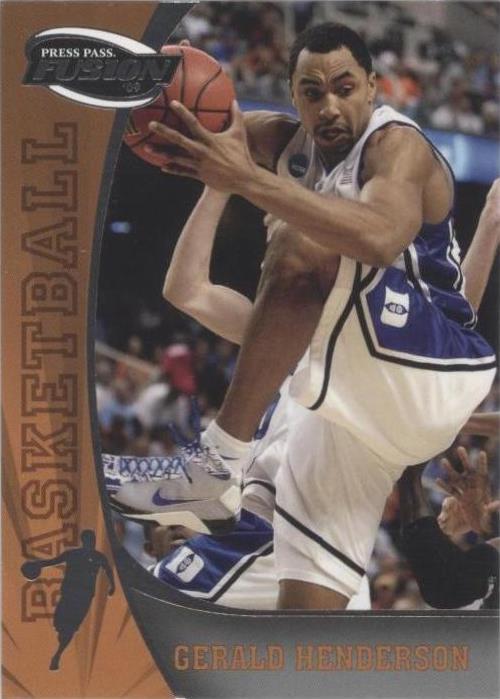 Press Pass Fusion 2009 - Gerald Henderson #23