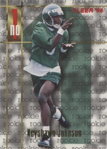 1996 Fleer Keyshawn Johnson #161