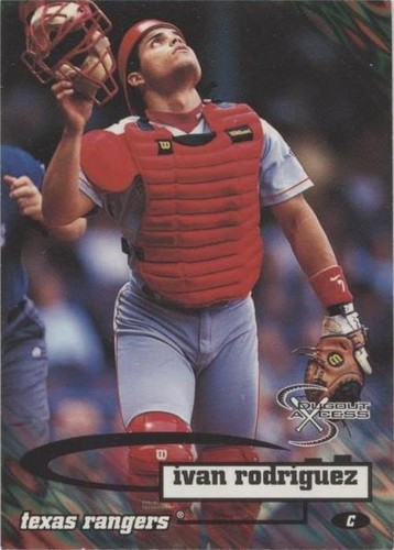 1998 Skybox Dugout Axcess - Ivan Rodriguez #86