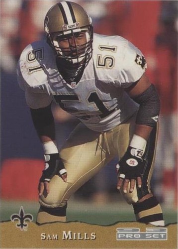 1993 Pro Set Sam Mills #291