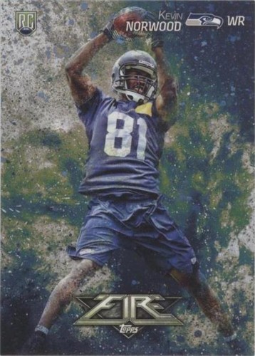 2014 Topps Fire Kevin Norwood #123