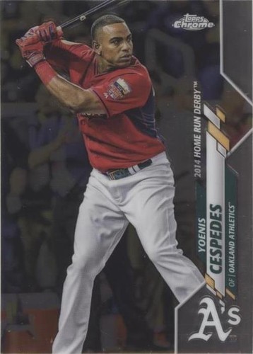 2020 Topps Chrome Update Series - Yoenis Cespedes #U-98