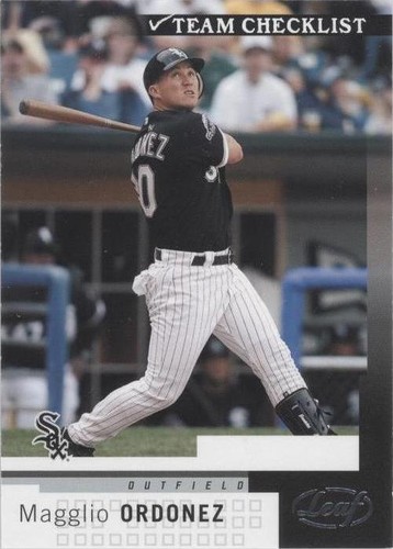 2004 Leaf - Magglio Ordonez #275
