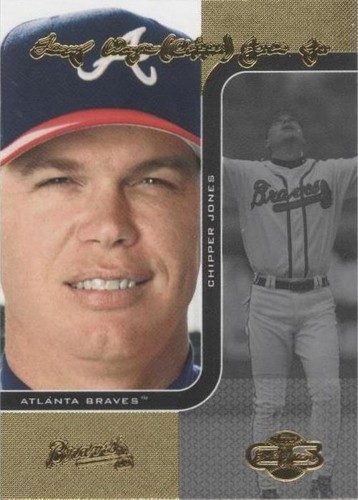 2006 Topps Co-Signers - Chipper Jones #59