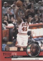 1998-99 Upper Deck Tribute to Michael Jordan - Michael Jordan #19