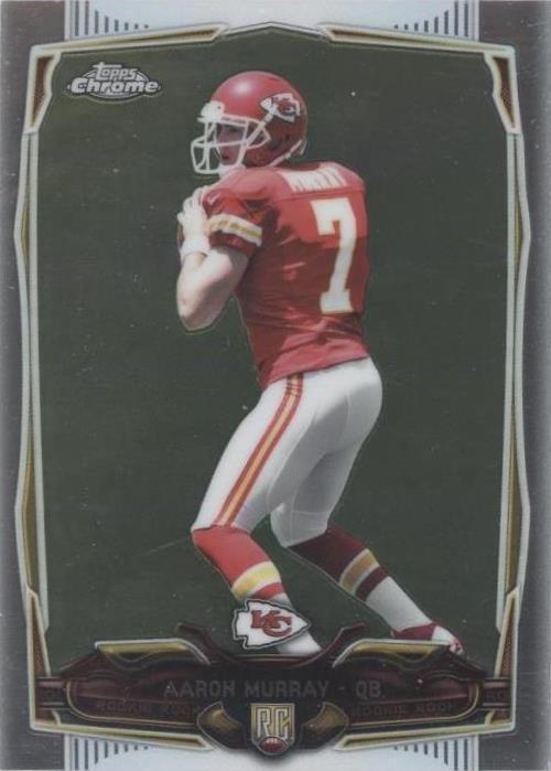 2014 Topps Chrome Aaron Murray #129