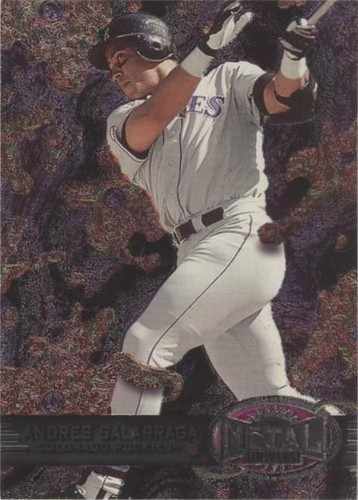 1997 Skybox Metal Universe - Andres Galarraga #74