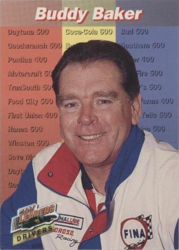 1994 Pro Set Power Racing - Buddy Baker #SL45